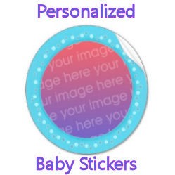 Personalized Baby Stickers image