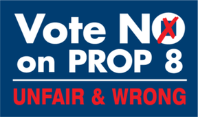 Image: Vote No on Prop 8
