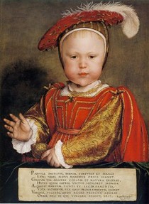 King Edward VI as a baby