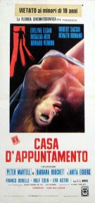 Italian poster for "The French Sex Murders" (1972)