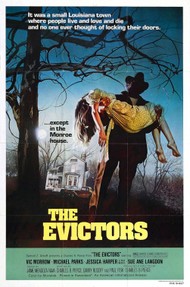 Original poster for The Evictors (1979)