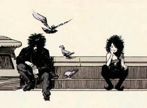 Image: Dream and Death from The Sandman