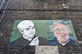 Image: Father Ted Dublin Mural by William Murphy