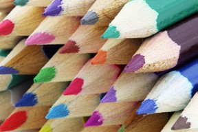 colourful pencils