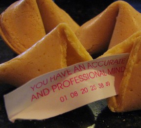 fortune cookie and saying