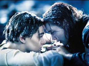Image: Jack and Rose in Titanic