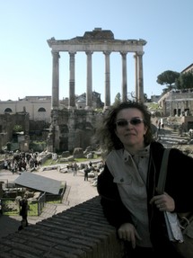 sockii at the Forum in Rome, Italy