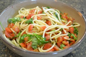 Pasta with tomatoes