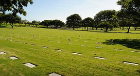 Photo of National Memorial Cemetery of the Pacific courtesy of Daniel Ramirez