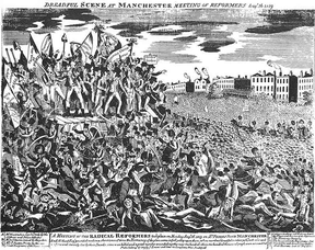 The Dreadful Massacre at Peterloo