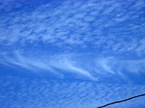 Mares tails and mackerel scales