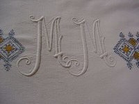 Vintage French linens