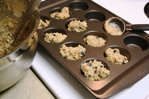 Batter in Muffin Tins