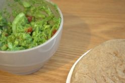 Guacamole makes a delicious dip or spread.