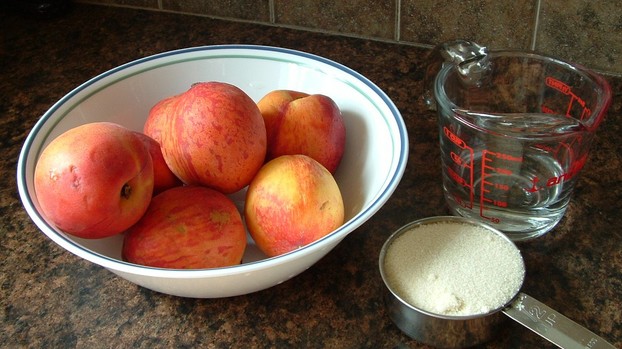 peach butter ingredients