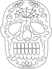 Sugar Skull Mask Craft