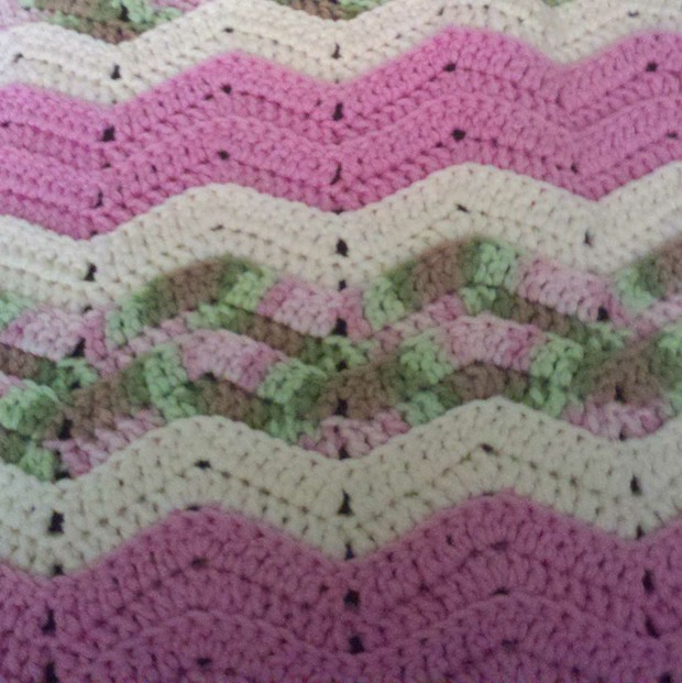 free crochet ripple afghan patterns for beginners