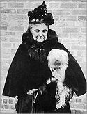 HETTY GREEN AND BELOVED DOG