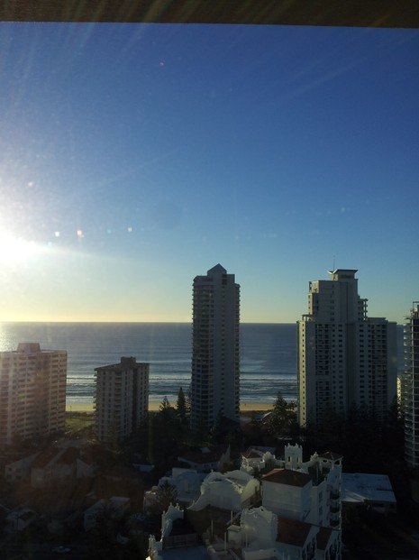 Sunrise at Surfers Paradise