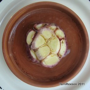 Garlic Ready for Roasting