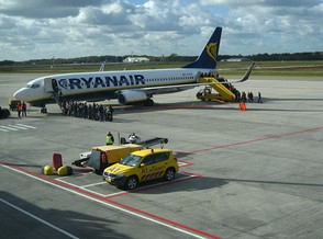 Ryanair at Eindhoven Airport