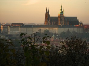 Prague Castle Tour View of St Vitus Cathedral