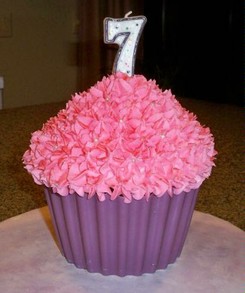 Pink Giant Cupcake!