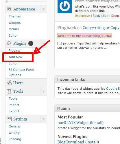 add wordpress plugin