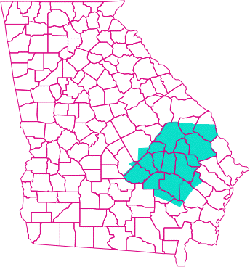 Official Vidalia Onion Growing Region