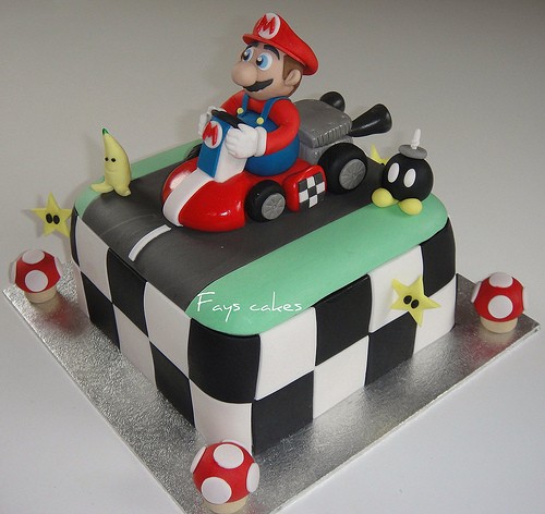 Super Mario Cake