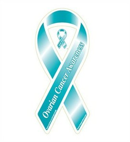 Ovarian Cancer Ribbon