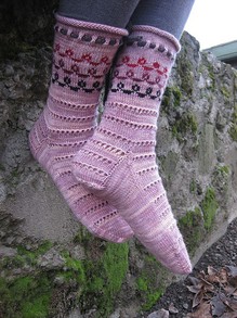 Pretty Wool Socks