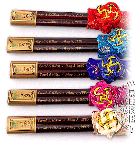 Personalized Chopsticks as Party Favors