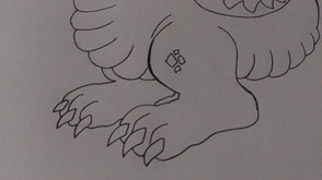 Ink The Whole Cartoon Dragon Pencil Sketch