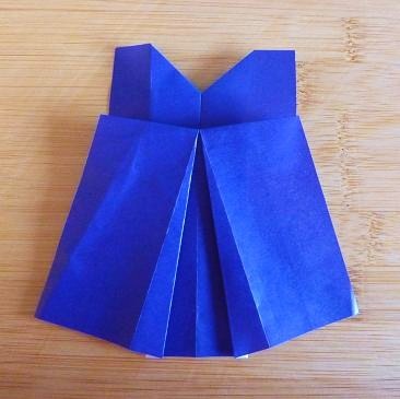 Complete Origami Dress Instructions