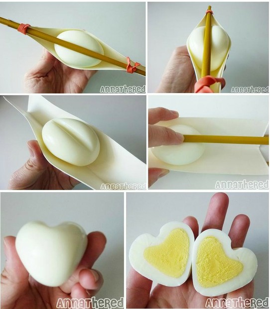 Eggspress Heart Shape Mould Boiled Egg Maker Novelty Romance Breakfast Gift Love 