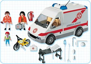 Playmobil Ambulance 4221 Set