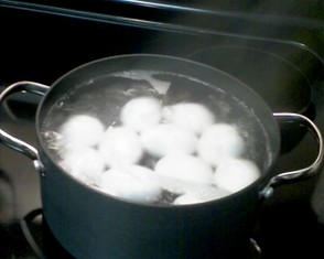 Eggs Boiling