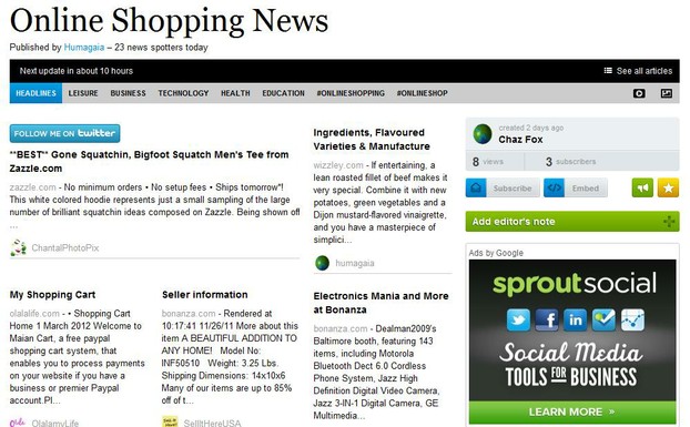 Online Shopping News
