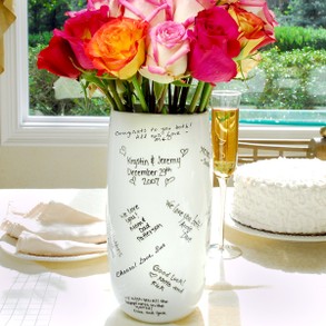 Guest Signature Vase