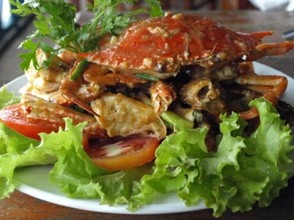 Cambodian recipe seafood crab