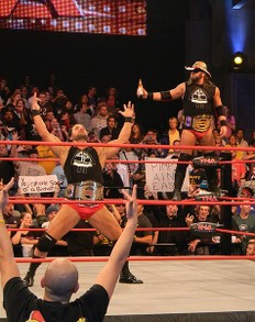 The Duo during their stint in the "Fortune" faction