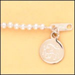 Silver Bead Baby Bracelet