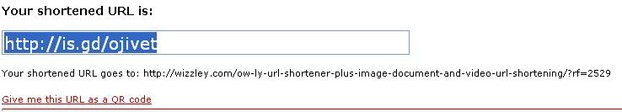 is.gd lower case pronounceable custom short URL