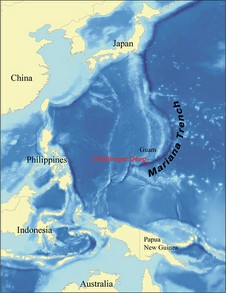 Mariana Trench with Challenger Deep