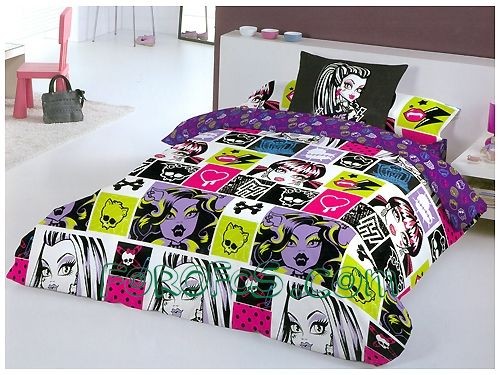 Monster High Bedding And Bedroom Decor, Monster High Bed Sheets Queen Size