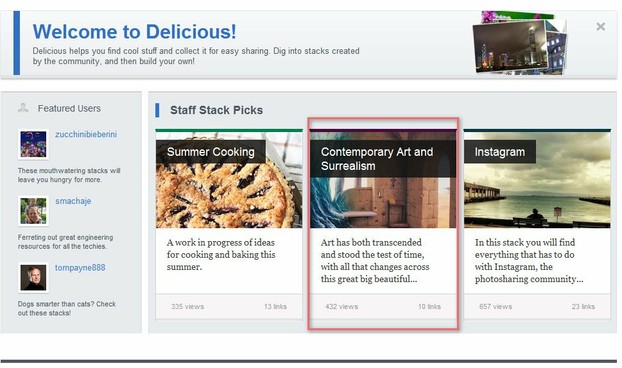 Delicious.com: Staff Stack Picks 