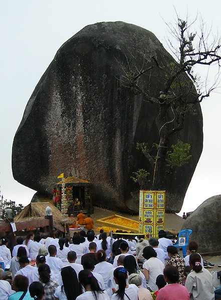 Prayers at the Floating Rock