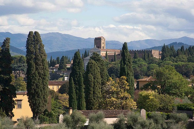 A View of The Tuscan Countryside 