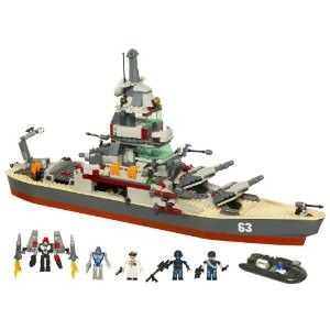 USS Missouri Battleship Construction Set